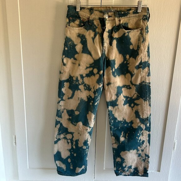 Suay Overdyed Levi's Wedgie Straight Jeans (Sz 26) - Picture 1 of 3